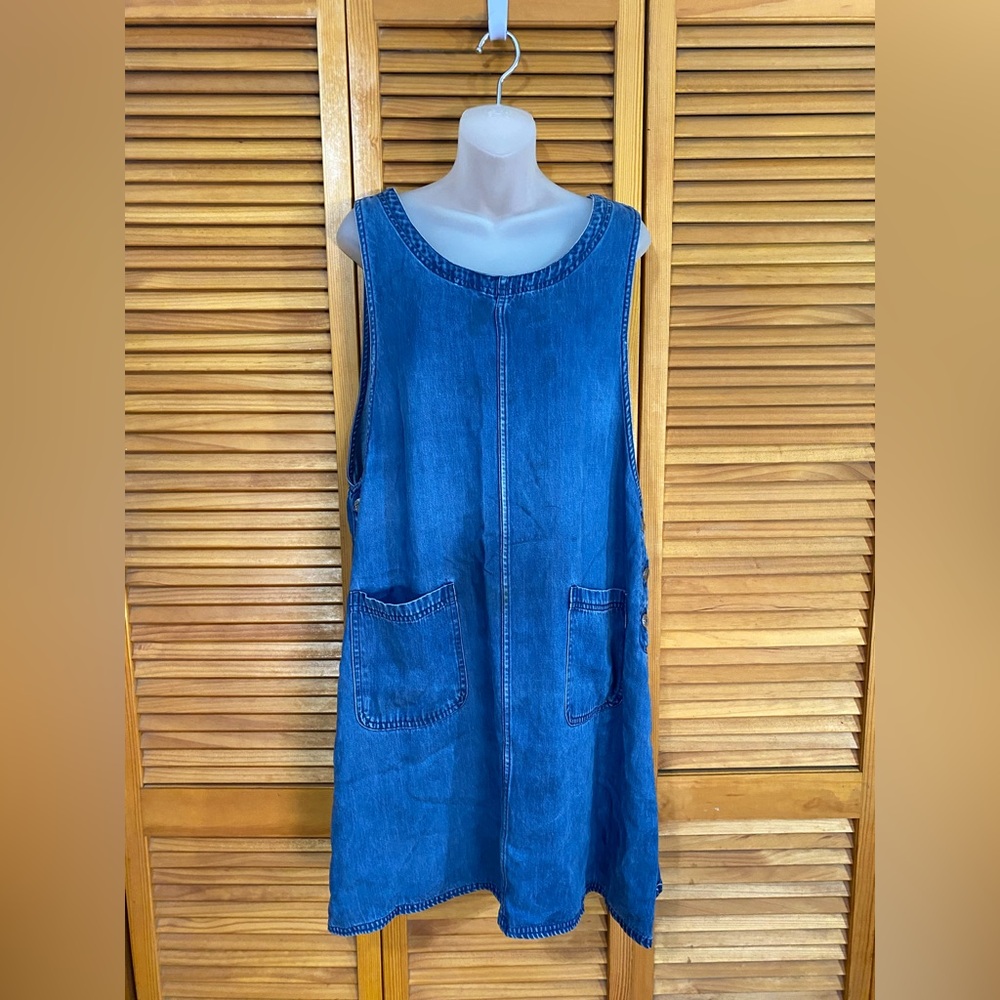 90s Vintage • Amy K. Su Dresses: Denim dress